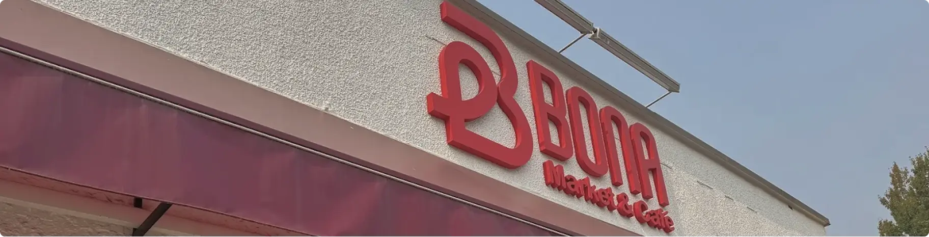 Exterior shot of Bona